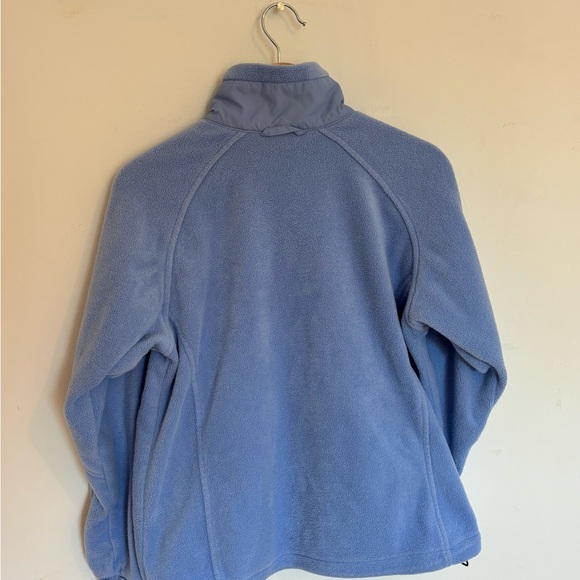 SOLD Columbia Blue Zip Up Fleece Jacket - Picture 8 of 8
